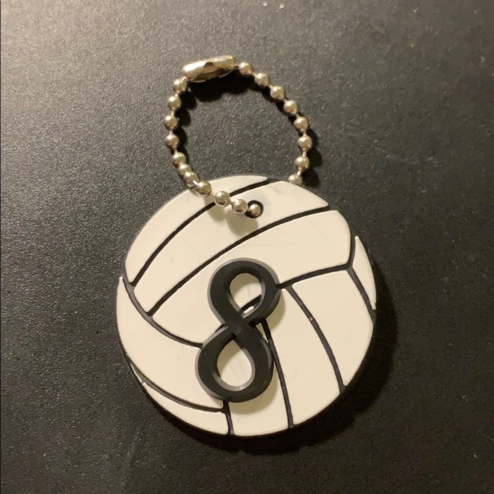 Volleyball Keychain